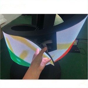 หน้าจอ LED แบบยืดหยุ่น คุณภาพดี แสดงผลแบบนุ่มนวล RGB สีสันสดใส สำหรับร้านค้า รุ่น LLR-4 หน้าจอ LED แบบโมดูลาร์ที่ดีที่สุด หน้าจอ LED แบบยืดหยุ่น - Product Image 5