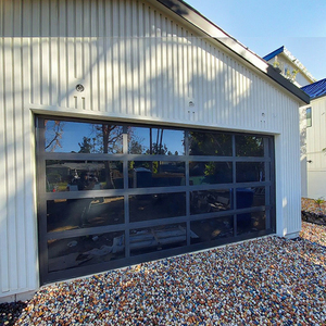 ZS Personnalisé Design Moderne Maisons Villa Ouvre-Maison Moteur Pliant Automatique Enrouler Sectionnel <span class=keywords><strong>Porte</strong></span> De <span class=keywords><strong>Garage</strong></span> Aérienne - Product Image 2