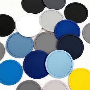 Promotion Wholesale Cheap 3D Custom logo Plastic Silicone Mat Soft Pvc Rubber Cup <b>Coasters</b> for <b>Drinks</b> - Product Image 5