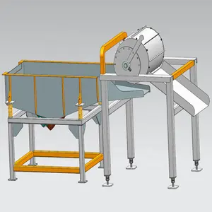 Separador magnético para separación de metal, separador de acero y hierro