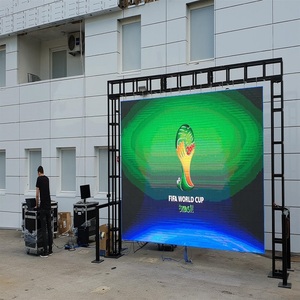 Bühnenwand Rgb-Anzeige Außenschrank ultradünner Schrank 500 * 1000 mm P4.81 vollfarbig SMD1921 Bildschirm <span class=keywords><strong>Led</strong></span>-<span class=keywords><strong>Video</strong></span>-Anzeigenmodul - Product Image 1