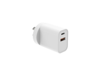 Adaptateur mural de charge rapide GaN USB-A type-c OCP/OVP protégé QC3.0/PD 20W puissance de sortie pour le jour du chargeur de téléphone UK-EU-US