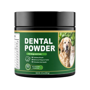 Suplemento Dental <span class=keywords><strong>en</strong></span> Polvo PetViva para Perros y <span class=keywords><strong>Gatos</strong></span>, Enzimas y Probióticos, 60 Porciones, Refresca el <span class=keywords><strong>Aliento</strong></span>, Venta al Por Mayor, Fabricante OEM - Product Image 1