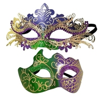 Masque de carnaval vénitien classique YP pour femme, sexy, en dentelle, pour Halloween, fête costumée, bal, noir, flexible