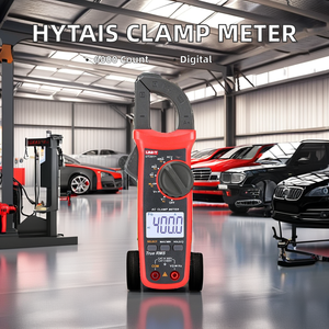 Hytais ts18a kỹ thuật số kẹp <span class=keywords><strong>Meter</strong></span> T-RMS AC Ampe kế vạn năng CAT III 600V đánh giá cho sửa chữa xe hiện tại Volt Ohm Hz Tester DC - Product Image 2