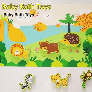 Nouveauté 2023 : Autocollants muraux en papier pour jouets de <span class=keywords><strong>bain</strong></span> transfrontaliers pour enfants, véhicules flottants pour jeu aquatique dans la baignoire bébé 20x20cm - Product Image 4