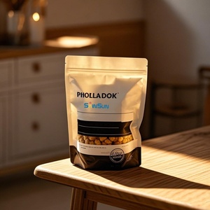 Bolsa Personalizada de Grado Alimenticio con Sello Cuádruple, Fondo Plano, Cierre Vertical, para Empacar Snacks, Brownies, Galletas y Bizcochos - Product Image 5