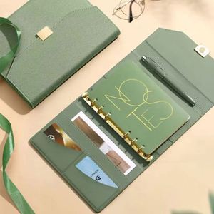 Promotional A5 High-grade Customizable Exquisite Set Loose-<b>leaf</b> Notebook for Business Gift - Product Image 3