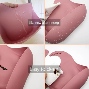 Fabricante de Sets de Alimentación para Bebés con Baberos de Silicona, OEM, ODM, Venta al por Mayor, Plato, Tazón y Cuchara con Succión, Baberos de Silicona Personalizados - Product Image 3