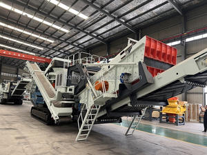 Mobile Brech maschinen Crawler Typ tragbarer Steinbrecher von <span class=keywords><strong>Zhengzhou</strong></span> mobile Brecher anlage für Steinbruch - Product Image 2