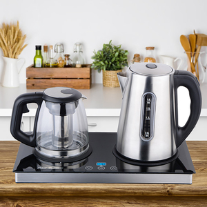 El Mejor Juego de Bandeja para Hervidor Inalámbrico de 1.8L de Acero Inoxidable con Control Digital y Apagado Automático - Product Image 4