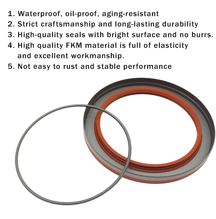 Wholesale NAK Crankshaft Front Shaft Seal Oil Seal 6HK1 BZ4425