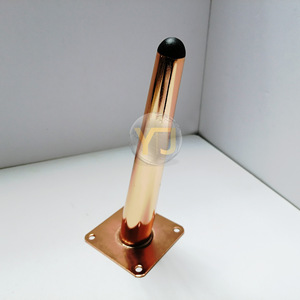YIJUN Furniture Legs Tapered Rose Gold 966 Modern Minimalist Easy Installation - Product Image 3