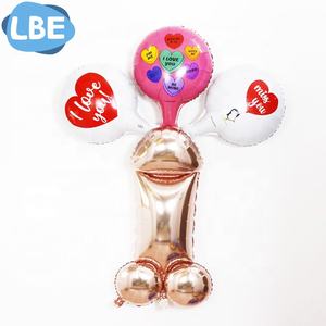 Nuevo Producto en Oferta: Globo de <span class=keywords><strong>Despedida</strong></span> de <span class=keywords><strong>Soltera</strong></span> con Forma de Pene Grande en Oro Rosa al Mejor Precio - Product Image 6