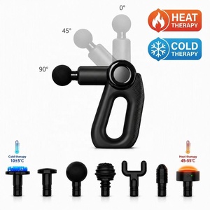 <span class=keywords><strong>Pistolet</strong></span> de massage musculaire à percussion sans balais 39W avec logo personnalisé, pour athlètes, avec thérapie chaude et froide pour la gym et le sport - Product Image 1
