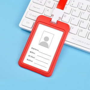 Porta Credenciales Verticales de Plástico Duro de Colores FOSKA para Tarjetas de Identificación de Oficina y Escuela, Tarjetas de Proximidad, Licencias de <span class=keywords><strong>Conducir</strong></span> y Pases - Product Image 5