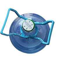 Bouteille d'eau minérale de bonne qualité de 18 L, 19 L, 20 L, 3, 4, 5 gallons avec poignée de transport facile et poignée de levage