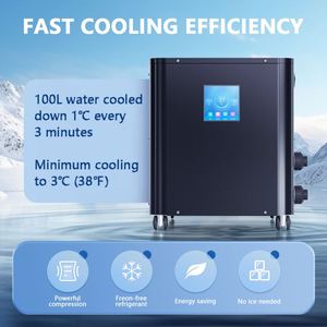 High Quality Ozone Sterilized Ice Bath Chiller WIFI <b>Control</b> Cold Plunge Water Chiller Equipment Pump Core Component - Product Image 2