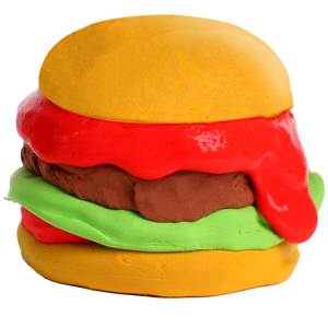 DIY Delicious Restaurant Burger Diy Slime Making <b>Kit</b> Kids Educational Toys Oily Mud - Product Image 2