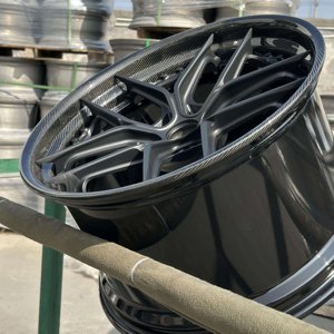 ล้อคาร์บอนไฟเบอร์แบบหุ้มขอบ 5x112 5x120 5x130 ขนาด 20 22 นิ้ว แบบ 2 ชิ้น สำหรับล้อ 992 RS7 RS6 - Product Image 5