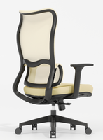 Chaise de bureau ergonomique en maille avec soutien lombaire, pivotante, avec accoudoirs, pour bureau, école, usine, directement de l'usine, OEM, ODM