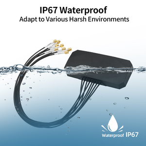 Nuovo tipo <span class=keywords><strong>Antenna</strong></span> combinata a lungo raggio otto In <span class=keywords><strong>uno</strong></span> 5G MIMO V2X Wifi GPS GNSS Multi-Band 8 in 1 <span class=keywords><strong>Antenna</strong></span> per veicoli SMA - Product Image 6