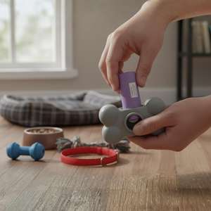 Sacs à déjections canines biodégradables Yommy 32x22cm extra épais et imperméables - Product Image 4