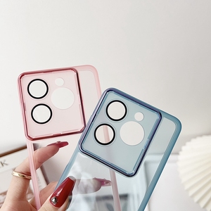 เคส TPU นิ่มป้องกันเลนส์กล้องสำหรับ Infinix GT 30 Hot 60 Pro Plus Tecno Smart 10 Pro ฝาหลังใสสีสันสดใสพร้อมกรอบชุบ - Product Image 6