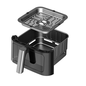 Friteuse à air 6,5 L grande capacité, four à design exclusif breveté, haute efficacité thermique, qualité supérieure, vente en gros, four à air chaud de Chine - Product Image 6