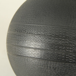 Ballon de Slam personnalisé avec logo, rempli de sable, pour la musculation et l'entraînement croisé, noir, haute qualité - Product Image 3
