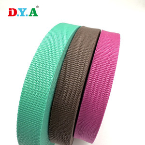 Factory Direct Sale 20mm 25mm Colored PP Belt Webbing 1inch 1.5inch Polypropylene Woven Webbing for <strong>Backpack</strong> <strong>Strap</strong> - Product Image 2