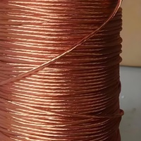 Fil torsadé émaillé en polyuréthane solide de classe 155C/180C pour bobinages de transformateurs de cuisinières à induction et de chauffage de trains à grande vitesse