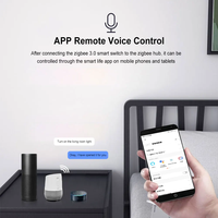 Interrupteur intelligent Wifi Tuya 30A haute puissance, mini-interrupteur intelligent DIY, relais sans fil, compatible avec Alexa et Google Home