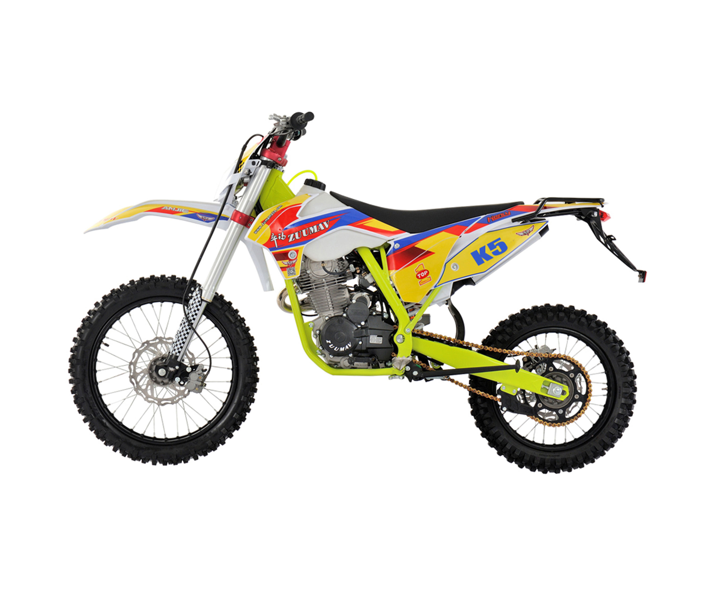 Factory-Direct Zuumav K5-CB232X Motocross 4-Stroke Dirt Bike - Off