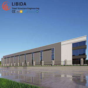 โกดังกระจายสินค้าโรงเบียร์ อาคารเหล็กพร้อมห้องชิมและสำนักงานบริหาร โกดังสำเร็จรูปพร้อมสำนักงาน - Product Image 1