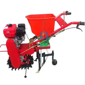 hot sale hand ploughing machine walking tractor garden mini plough machine