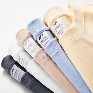 Wholesale 230gsm Plain Blank Unisex T-Shirt <b>White</b> Printed Boxy <b>Tshirts</b> High Quality Homme 100% Cotton Custom T Shirt for Men - Product Image 1