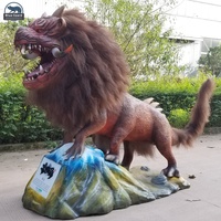Bluelizard Produits Personnalisés Modèles d'Animaux Animatroniques Modèle de Bête Mythique de Dieu Ancien Luwu