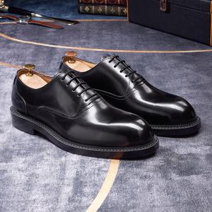 2025 New Style Men's Spring/Summer/Autumn Party Banquet <b>Shoes</b>-Classic Design Lace-up Oxford <b>Shoes</b> with <b>Height</b> <b>Increasing</b> - Product Image 2