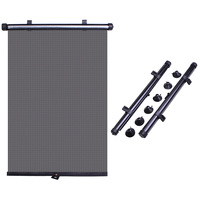Parasol Enrollable de Malla de Nailon Personalizado para Coche, 40*45CM, Protector Solar Anti-UV para Ventana, Accesorios Interiores para Coche