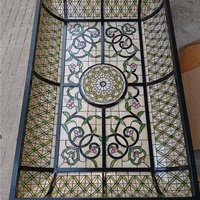 Stilvolle Handgefertigte Buntglas-Kuppel Dachdekoration mit Hoher Lichtdurchlässigkeit für Schlafzimmer, Wohnzimmer, Esszimmer und Werkstatt