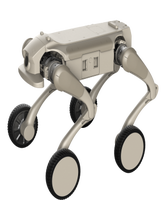 Robot chien quadrupède, robot d'inspection industrielle, robot chien de patrouille autonome, robot chien intelligent à quatre pattes