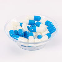 Capsules de gélatine vides élégantes à finition mate, coques rigides creuses de couleur personnalisée de qualité supérieure pour marques de produits de santé de luxe, taille 0 00