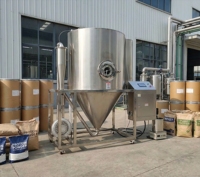 Séchoir industriel automatique en acier inoxydable de 50 L pour la production de poudre de lait, d'amidon de maïs, de liquides et d'ingrédients alimentaires