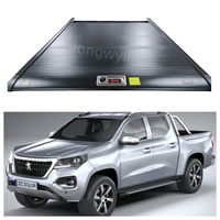 Nouvelle couverture rétractable électrique manuelle pour Peugeot Landtrek, accessoires UTE, volet roulant anti-pression, fonction étanche Roll NLock