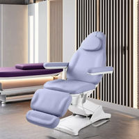 Table de traitement de massage réglable pour salon spa électrique 3 moteurs lit de beauté du visage table de traitement médical électrique de physiothérapie