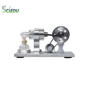 Générateur à moteur <span class=keywords><strong>Stirling</strong></span>, moteur à vapeur, expérience <span class=keywords><strong>de</strong></span> physique, science populaire, production scientifique, modèle d'invention - Product Image 1
