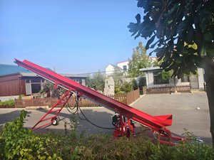 Ahşap bant konveyör için benzinli Powered yakacak odun konveyör kaldırıcı asansör Log bant konveyör tedarikçisi - Product Image 2