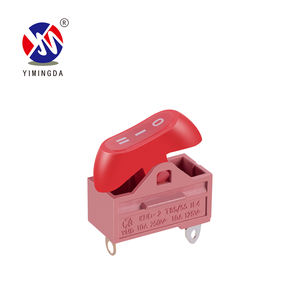 Interrupteur à bascule YMD modèle KND-2-A2RGS-R3B, <span class=keywords><strong>max</strong></span> 7A 250VAC, tube électrique chaud/froid, matériau PA66, 3P, à souder, conforme RoHS - Product Image 1