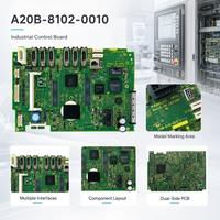 Carte de commande industrielle FANUC A20B-8102-0010, carte de circuit imprimé CNC, interface multiple, double face, fabriquée au Japon